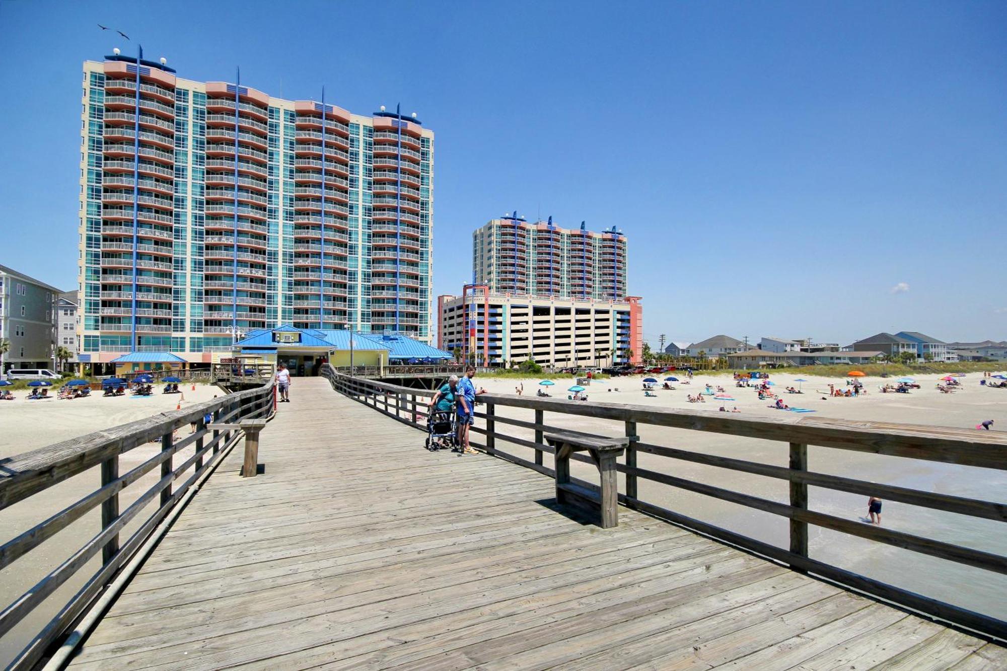 Prince Resort Oceanfront 1834 At Cherry Grove Pier マートルビーチ エクステリア 写真